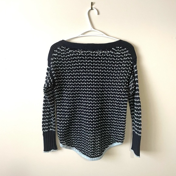 RAG & BONE / DANIELA OPEN KNIT CREW SWEATER - Picture 4 of 6